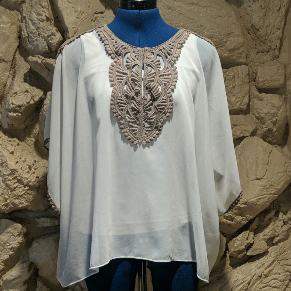 Sheer blouse